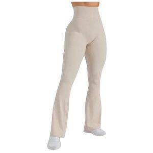 BuffBunny Cream High-Waisted Leggings